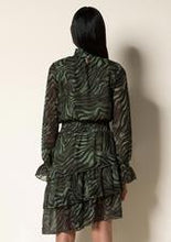 Load image into Gallery viewer, Tart Collections - Kensley Dress - Dark Zebra