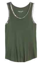 Load image into Gallery viewer, Zadig &amp; Voltaire - Jamy Foil Modal Tank Top