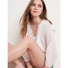 Load image into Gallery viewer, Velvet - Cathy Cotton Gauze Peasant Blouse