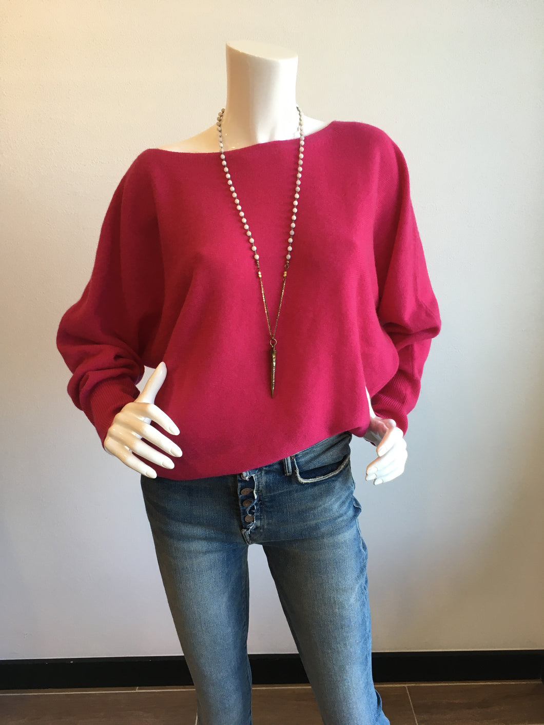 CRUSH Yangon Boat Neck Sweater