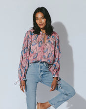 Load image into Gallery viewer, Cleobella - Emily Blouse Lotus Print