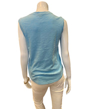 Load image into Gallery viewer, Lilla p - Twisted Binding Sleeveless Crewneck - Aruba