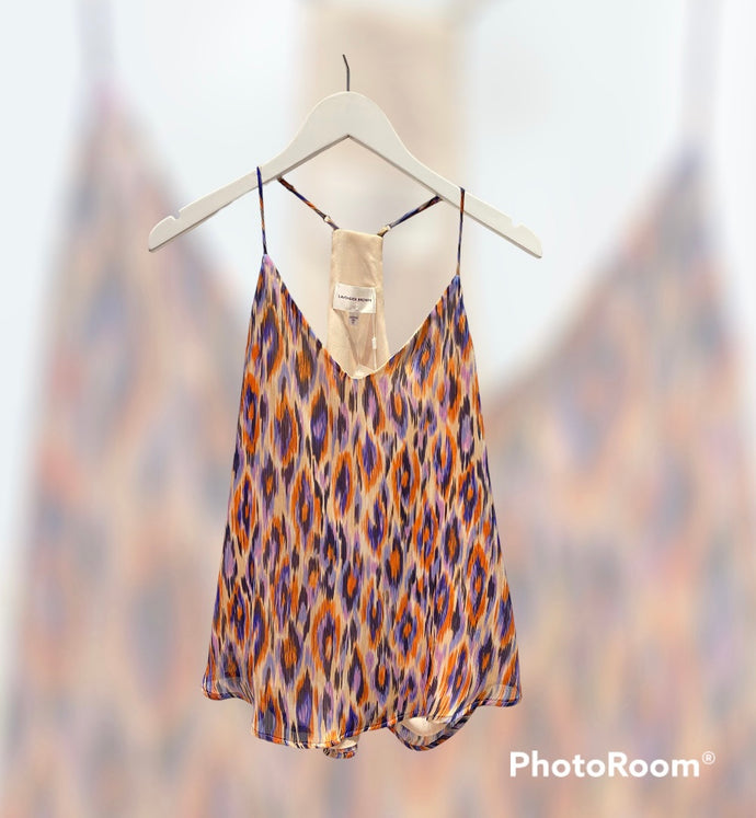 Lavender Brown - Zoey Top - Purple/Orange