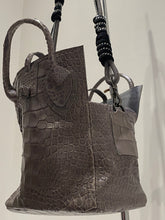 Load image into Gallery viewer, Mini Bag- Let &amp; Her - Grey Croc