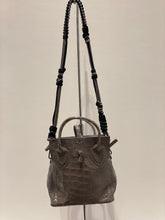 Load image into Gallery viewer, Mini Bag- Let &amp; Her - Grey Croc