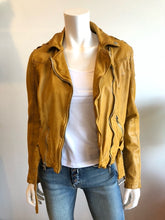 Load image into Gallery viewer, Wild Leather Jacket- Sunrise