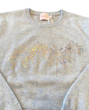 Load image into Gallery viewer, Brodie - West Palm Foil Sweater - Blue Mist