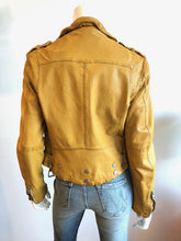 Load image into Gallery viewer, Wild Leather Jacket- Sunrise