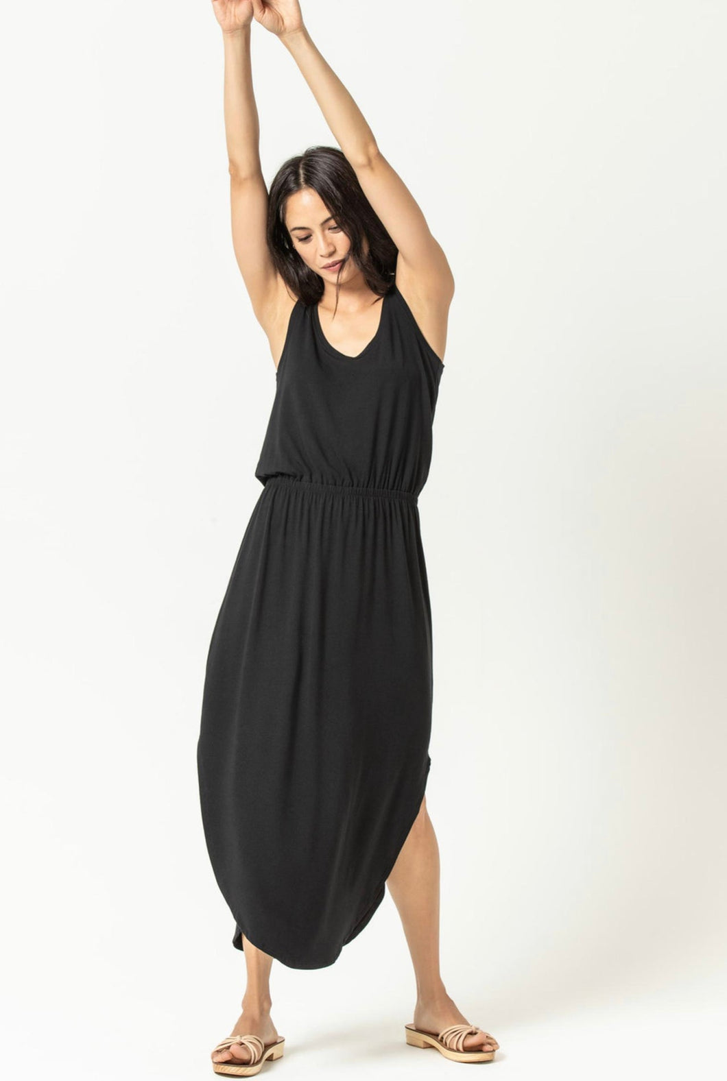Lilla P Racing Stripe Maxi - Black (other colors available)