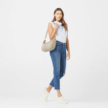 Load image into Gallery viewer, Hammitt - Morgan Crossbody Bag  Grey/Natural Brushed Gold