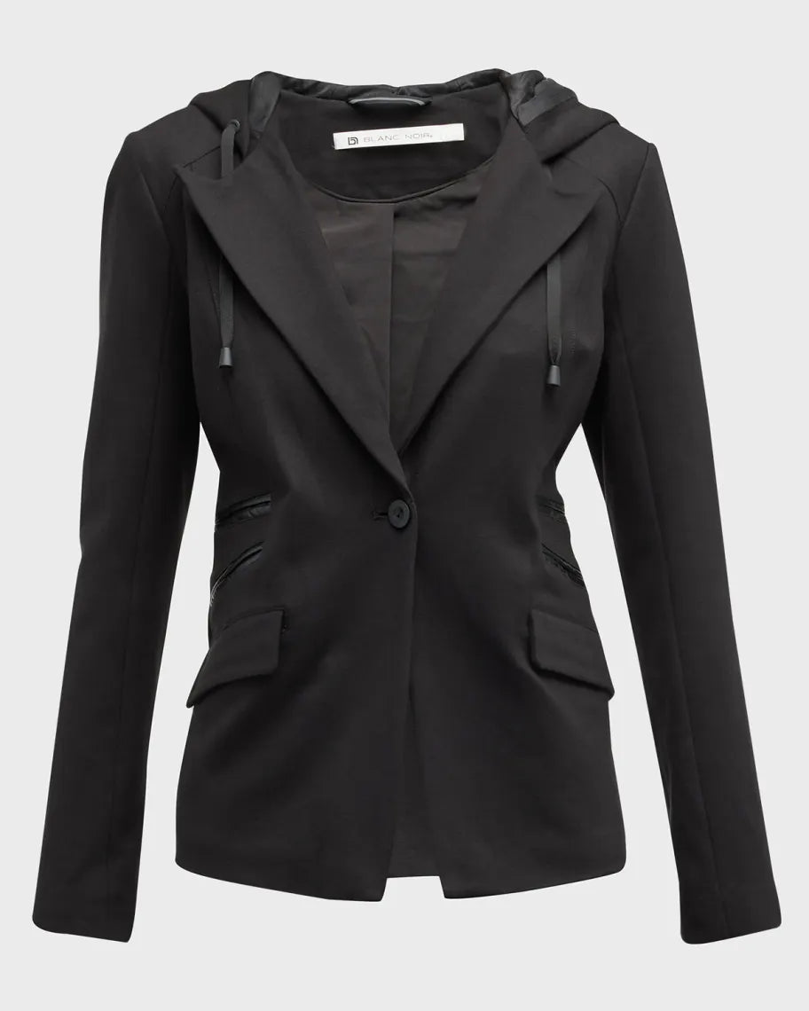 Hooded blazer 2025