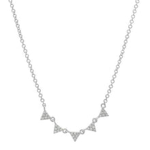 Load image into Gallery viewer, Mini Multi Triangle Necklace